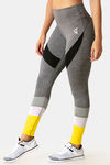 Zelocity Quick Dry Gym Leggings - Anthracite Melange — thumbnail 2